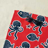 Serviette de plage - Sea Life (En situation)