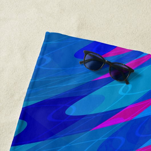 Serviette de plage Sea Ripple (En situation)
