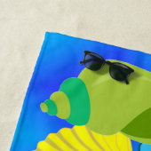 Serviette de plage Sea Shells (En situation)