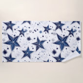 Serviette de plage Sea Star (Devant)