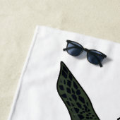 Serviette De Plage Sea turtle cartoon (En situation)