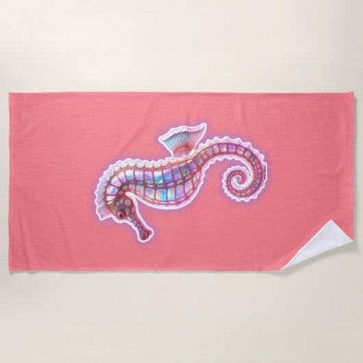 Serviette De Plage Seahorse (Devant)