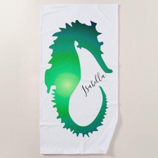 Serviette De Plage Seahorse (Devant)