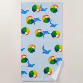 Serviette de plage Seal & Ball (Devant)