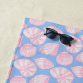 Serviette de plage Seashell (En situation)