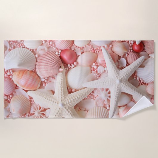 Serviette De Plage SeaShells (Devant)