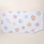Serviette De Plage SeaShells (Devant)