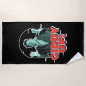 Serviette De Plage Seinfeld | Kramer - Giddy Up! (Devant)