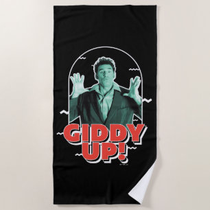 Serviette De Plage Seinfeld   Kramer - Giddy Up!