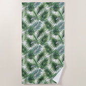 Serviette De Plage Sentiment tropical (Devant)