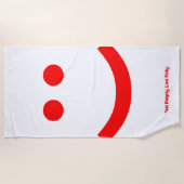 Serviette De Plage sentiments est (Devant)