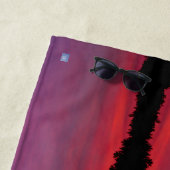 Serviette de plage - SEPTEMBRE SUNSET (En situation)