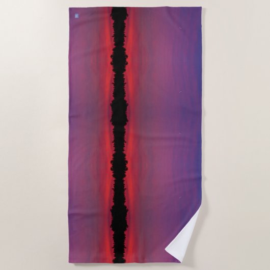 Serviette de plage - SEPTEMBRE SUNSET (Devant)