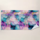 Serviette De Plage Serendipity Crystal Blue (Devant)