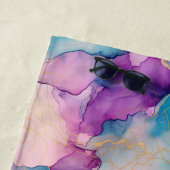 Serviette De Plage Serendipity Crystal Blue (En situation)