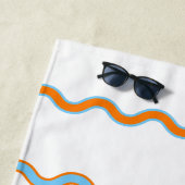 Serviette De Plage Sérénité balnéaire personnalisée : Vacances de pho (En situation)