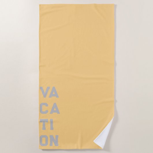 Serviette De Plage Serenity Beach "Seaside" (Devant)