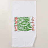 Serviette De Plage Serial Chiller Sloth Hanging de la branche (Devant)