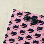 Serviette De Plage Serviette Plage Planet Cat (En situation)