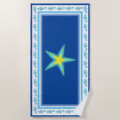 Serviette de plage Serviettes de plage Bleu royal (Devant)