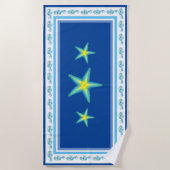 Serviette de plage Serviettes de plage Bleu royal  (Devant)