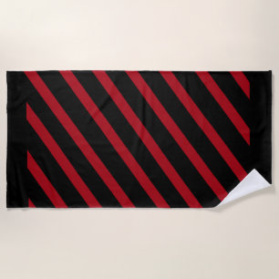 Serviette de plage Serviettes de plage Rouge et no