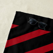 Serviette de plage Serviettes de plage Rouge et no (En situation)
