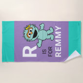 Serviette De Plage Sesame Street | R is for Rosita | Add Your Name (Devant)