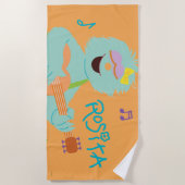 Serviette De Plage Sesame Street | Rosita Playing Guitar (Devant)