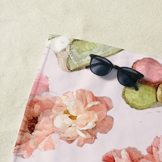 Serviette De Plage Set de Trendy Shabby Chic (En situation)