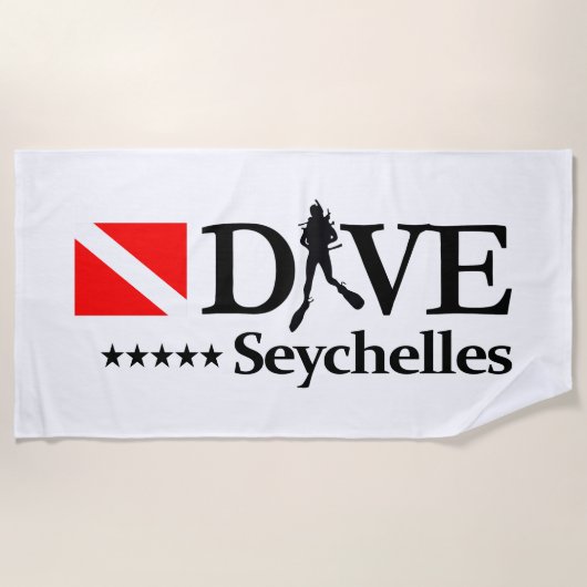 Serviette De Plage Seychelles DV4 (Devant)