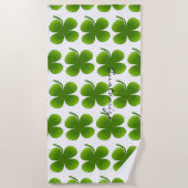 Serviette De Plage Shamrocks de la Saint Patrick Thunder_Cove (Devant)