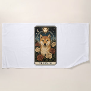 Serviette De Plage Shiba Inu
