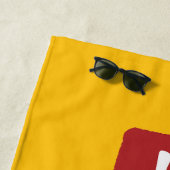 Serviette De Plage Shichiten Hakki (En situation)