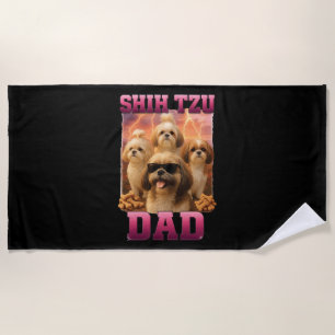 Serviette De Plage Shih Tzu