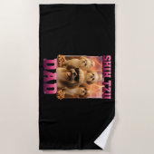 Serviette De Plage Shih Tzu (Devant)