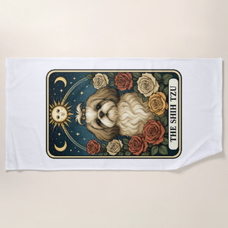Serviette De Plage Shih Tzu