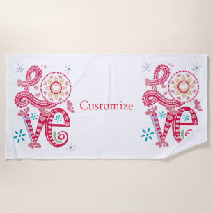 Serviette De Plage SIGNE D'AMOUR Super Hippie Thunder_Cove