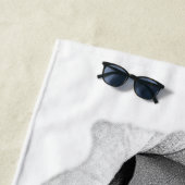 Serviette De Plage Silent Automne Companion (En situation)