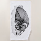 Serviette De Plage Silent Automne Companion (Devant)
