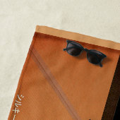 Serviette De Plage Silky Rice Powder (En situation)