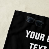 Serviette De Plage Silver (En situation)