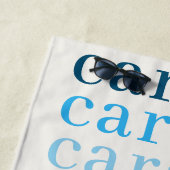 Serviette De Plage Simple Boys Nom perso personnalisé (En situation)