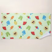 Serviette De Plage Simplement été (Devant)