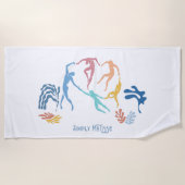 Serviette De Plage Simply Matisse - Danse (Devant)