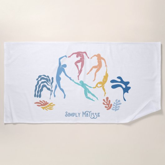 Serviette De Plage Simply Matisse - Danse (Devant)