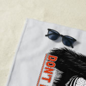 Serviette De Plage singes sages (En situation)