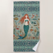 Serviette De Plage Sirène (Devant)