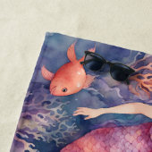 Serviette De Plage Sirène (En situation)