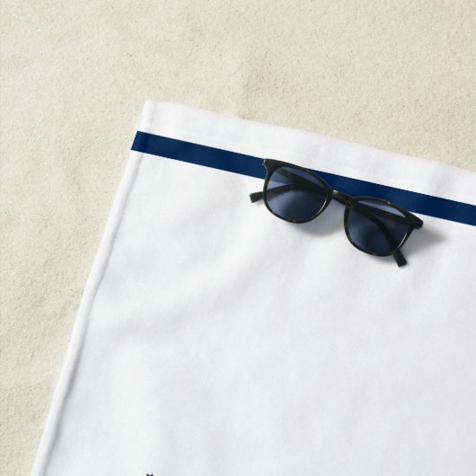 Serviette de plage—Sirène (En situation)